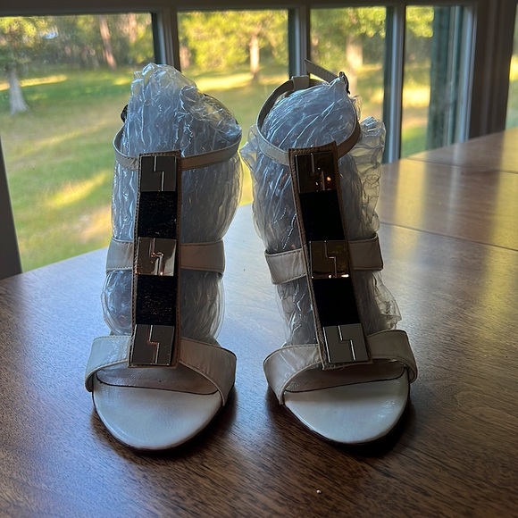 3/$36 LAMB White Sandals - Picture 2 of 8